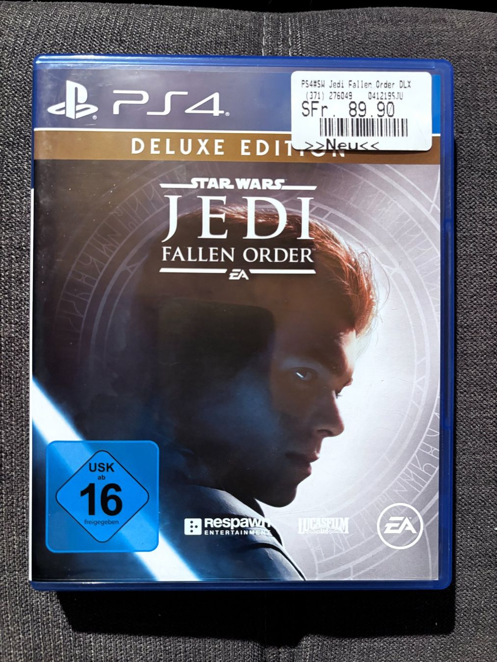 PS4 Spiel Star Wars JEDI Fallen Order-Deluxe Edition (Neu (gemäss ...