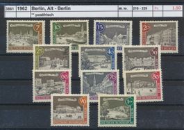 1962 Berlin, "Alt - Berlin", ** postfrisch