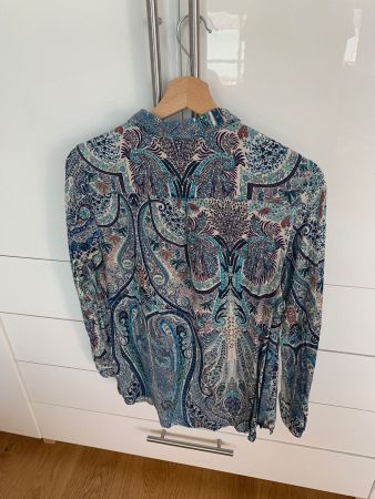 ba&sh Paris Bluse Gr. 1 (S/36) Paisley / Oriental Print