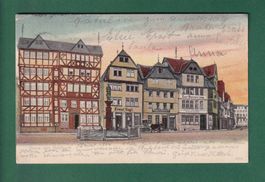 Gruss aus BUTZBACH - Marktplatz - 1904