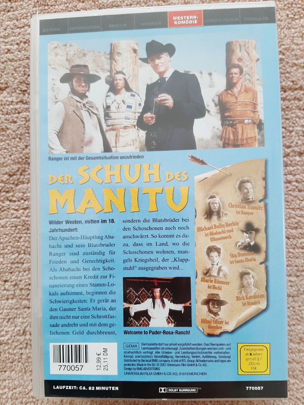 Alle VHS: VHS - Der Schuh des Manitu – Gebraucht aus Wittenbach von lukelu 1
