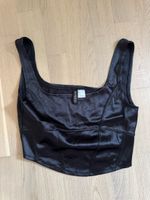 Elegantes Korsett Top S Schwarz