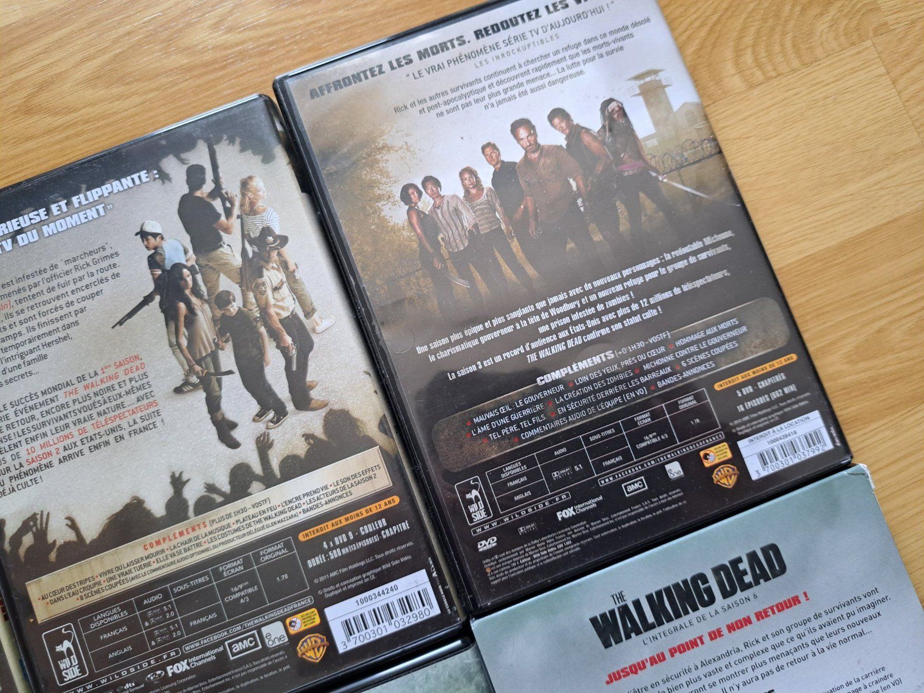 Tutti i DVDs: DVD The Walking Deads Saison 1 à 6 – Usato da Pully venduto da bro_n52j 3