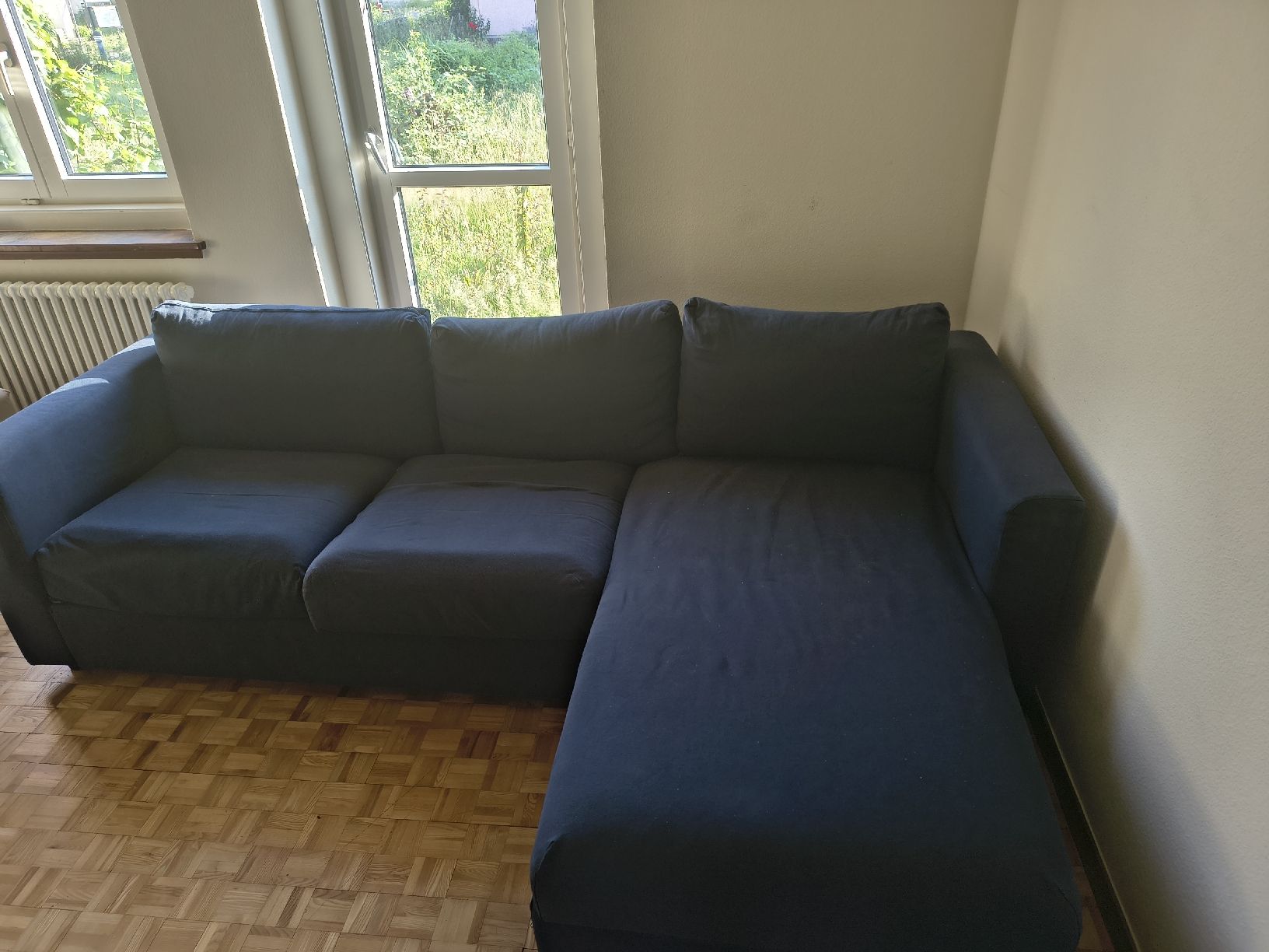 Divani: Sofa Dark Blue L-Shape – Usato da Zürich venduto da mar_q8vb 2