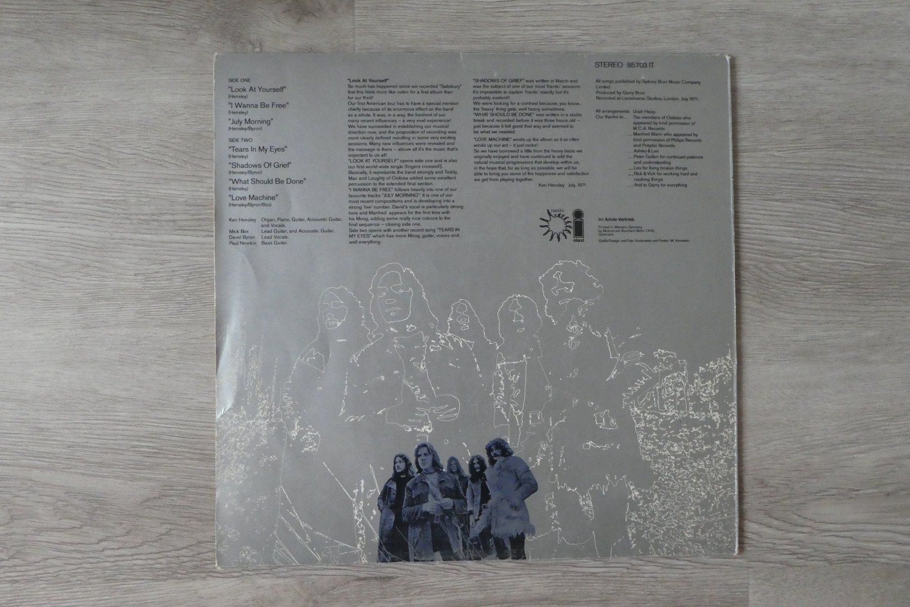 Schallplatten: Uriah Heeb Lp, Look at yourself. – Gebraucht aus Andelfingen von Annegret06 1