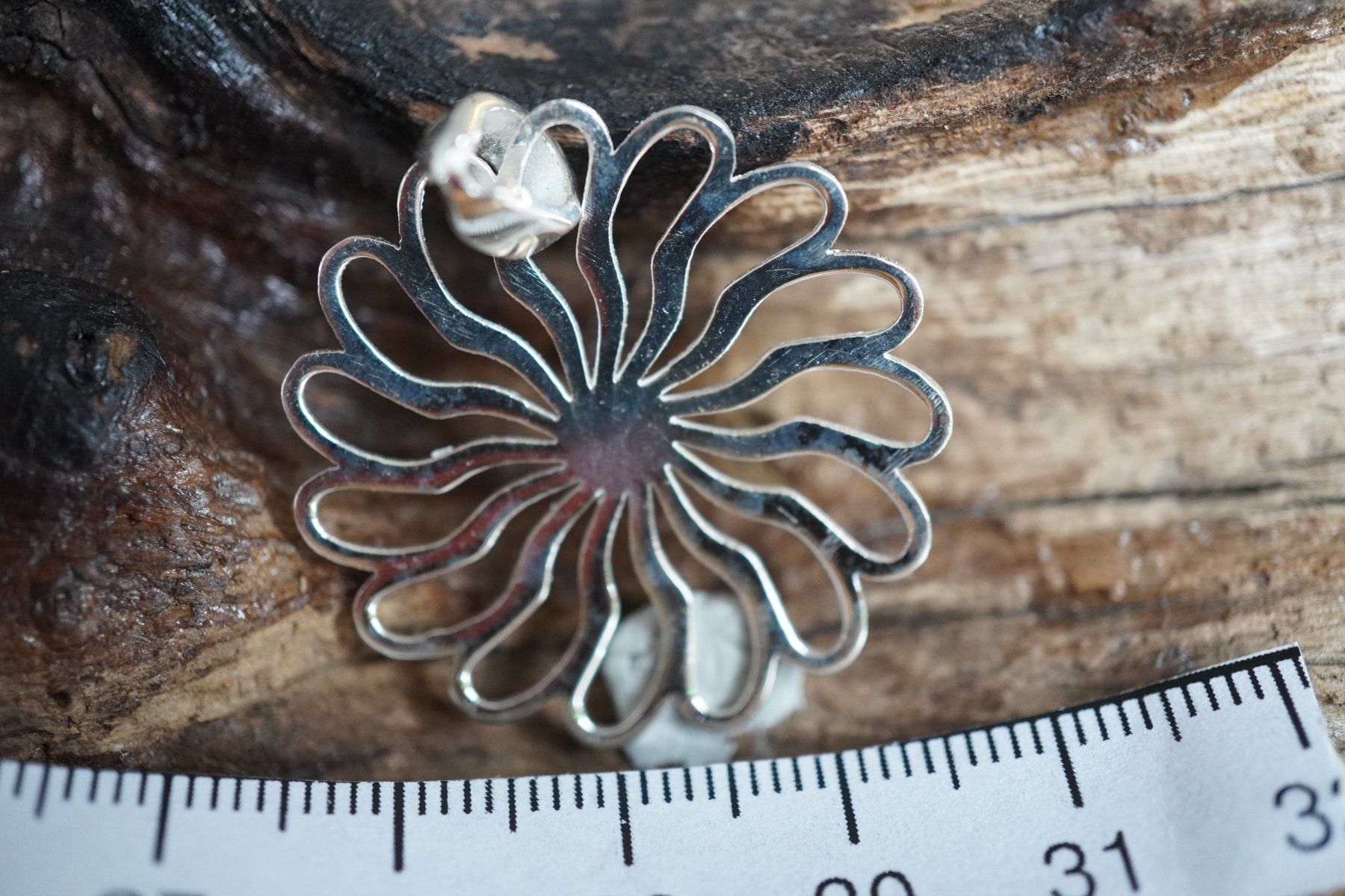 Ciondoli: Anhänger Blume    925 Silber   29mm – Nuovo e nell'imballaggio originale da Balgach venduto da top_silver 1