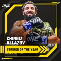 Boxhandschuh mit Autogramm von CHINGIZ ALLAZOV
