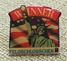 P474 - Pin Winner USA New York Freiheitsstatue Feldschlössch