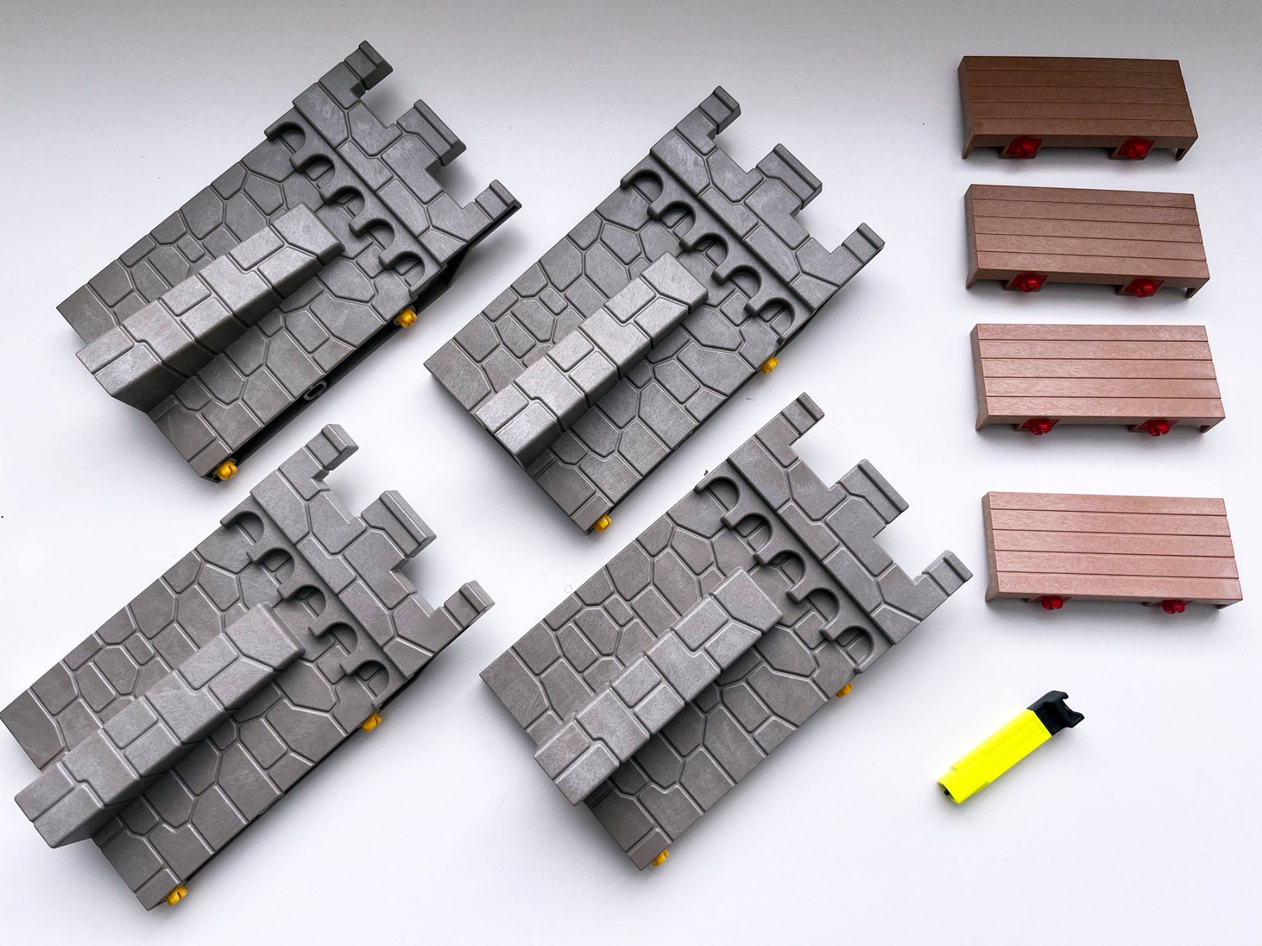 Playmobil Giocattoli: Playmobil - Wall extension for Castle - Mauererweiterung – Usato da Lausanne venduto da BeyondStories