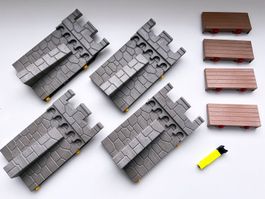Playmobil - Wall extension for Castle - Mauererweiterung