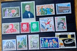 MONACO timbres neufs ** 1978-82