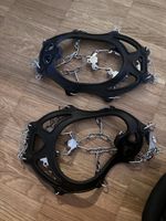 Ice Cleats Anti-Slip Shoe Covers Pair Good Condition