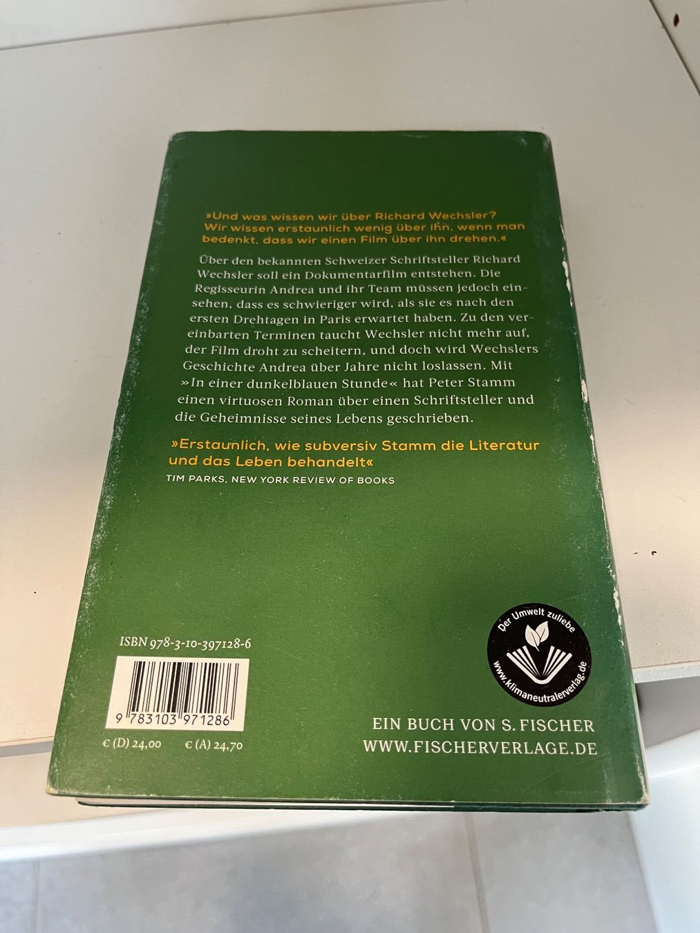 Libri: Buch von Peter Stamm Dunkelblaue Stunde – Usato da Eschenbach SG venduto da Joey-Li 1
