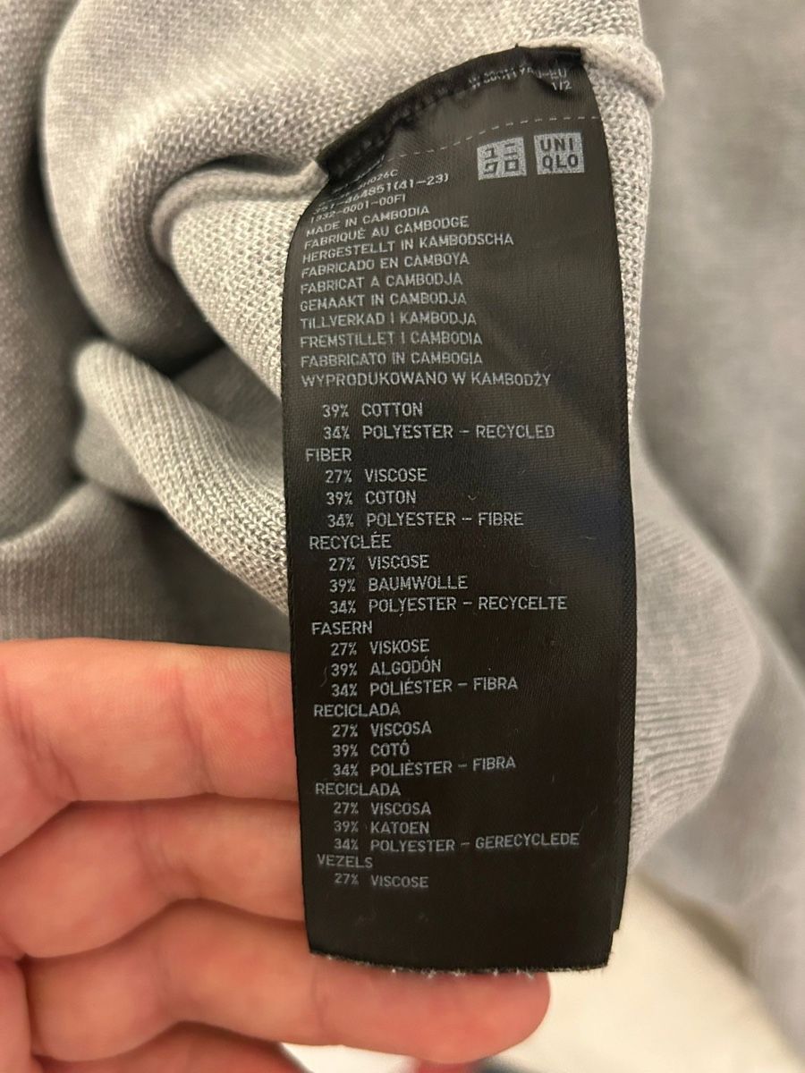 Uniqlo Maglioni & Felpe: Pullover Uniqlo grau Groesse M guter Zustand – Usato da St. Gallen venduto da Mit_Preisvorschlag 3