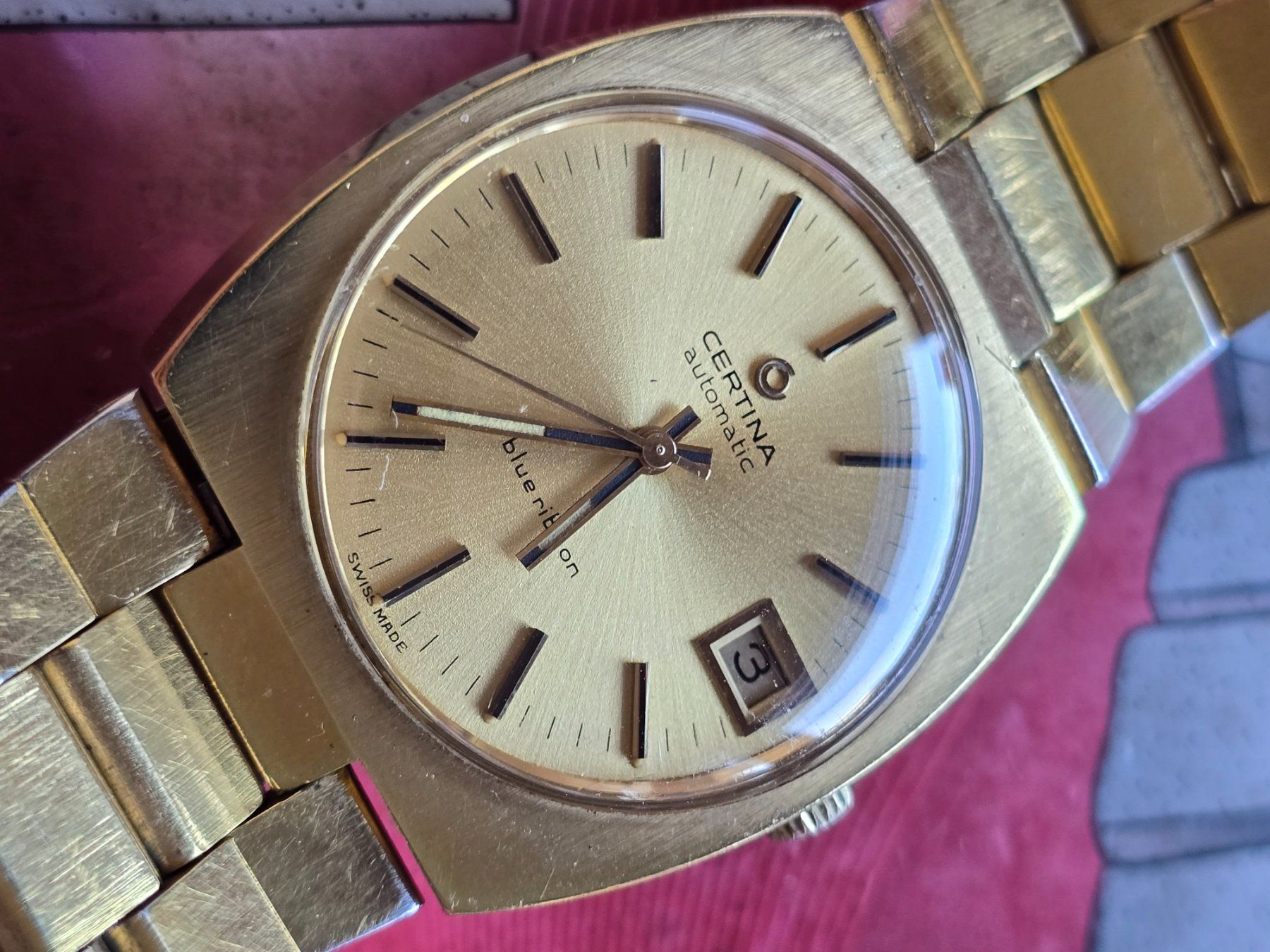 Certina Montres: 34 Certina Blue Ribbon Automat Date – D'occasion à Muri AG par Corredor