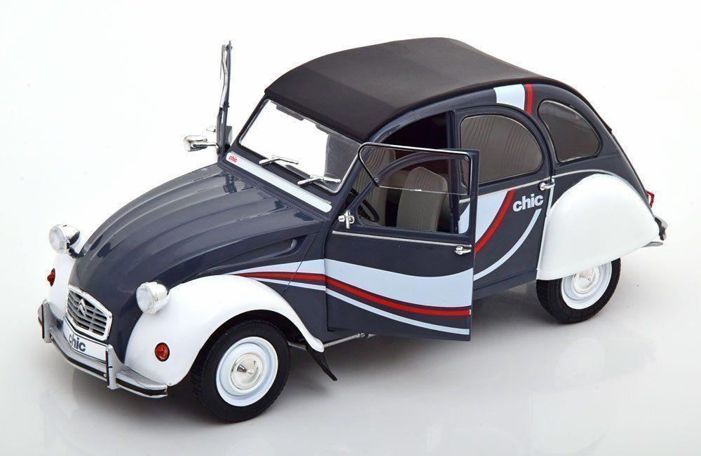 Citroën Modellini d'auto: CITROEN 2CV 6 CHIC 1982 1:18 SOLIDO – Nuovo e nell'imballaggio originale da Suhr venduto da Moebelsiralfred 1