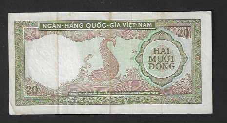 Banconote: VietNam  20  Dong  Gebraucht – Usato da Gordola venduto da coinsandnotes 1