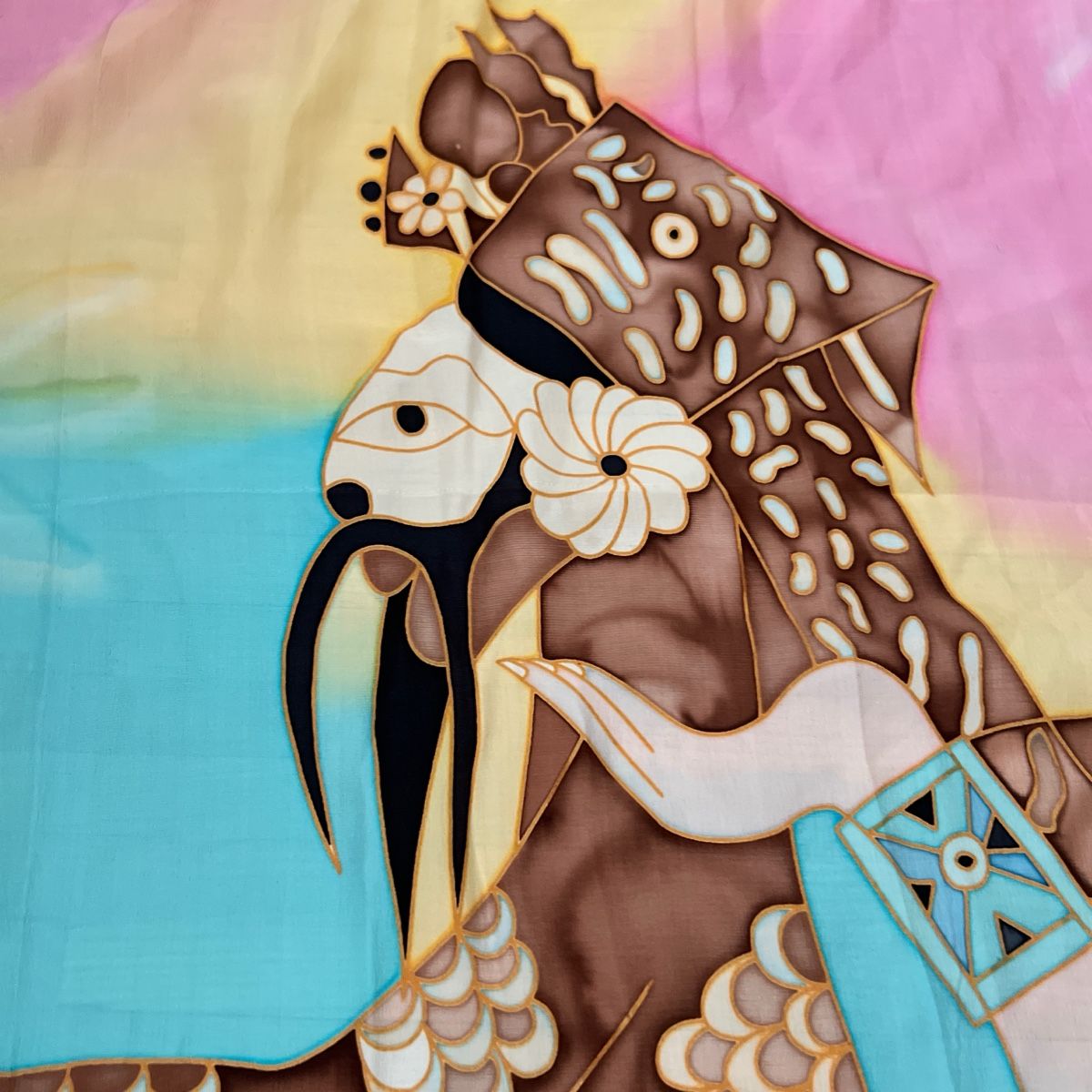 Foulards, Tücher & Schals: Silk scarf – Neu (gemäss Beschreibung) aus Lausanne von kao_blc2 3