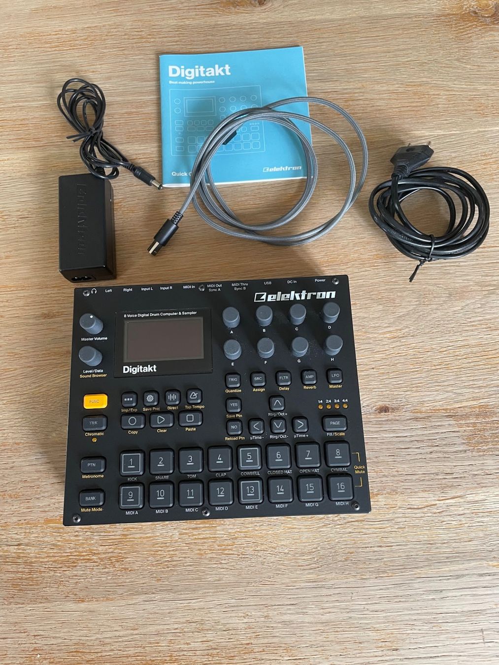 Elektron Strumenti musicali: Elektron Digitakt Mk1 – Usato da Aarau venduto da Loud5 1