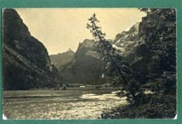 Gasterntal bei Kandersteg, gelaufen, ca. 1952
