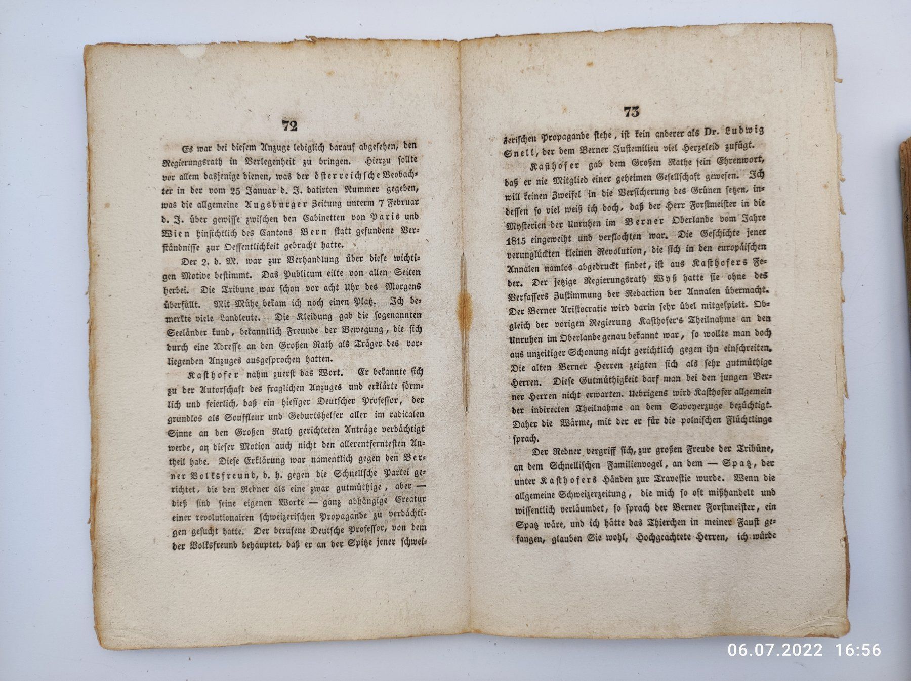 Bücher: BERN WIE ES IST 1834 – Gebraucht aus Goldach von Gaip 5