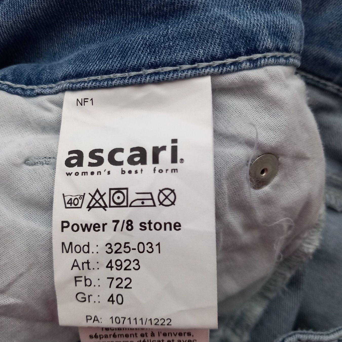 Jeans: neue Ascari Jeans Gr. 40 – Nuovo (secondo la descrizione) da Nottwil venduto da cecilia44 4