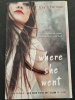 Where she went - Gayle Forman