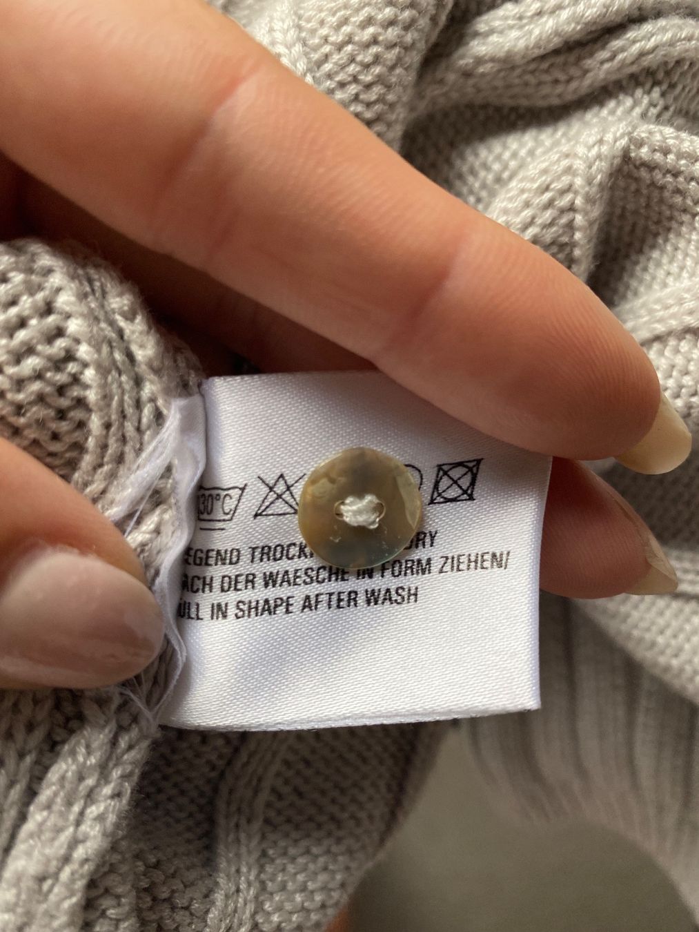 Top: Top und Jacke beige/hellgrau Grösse 36 – Nuovo (secondo la descrizione) da Altendorf venduto da Ga04 7