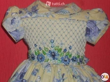 Traumhaftes Shabby Festliche Party Kleid Blumenmädchen