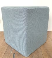 Hocker Pouf Stoffbezug Kvadrat -  40 x 40 x 45 cm