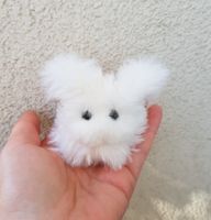Handgemachte Mini Hase  Figur oder  Schlusselanchanger
