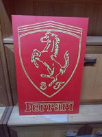 Ferraribild gefräst