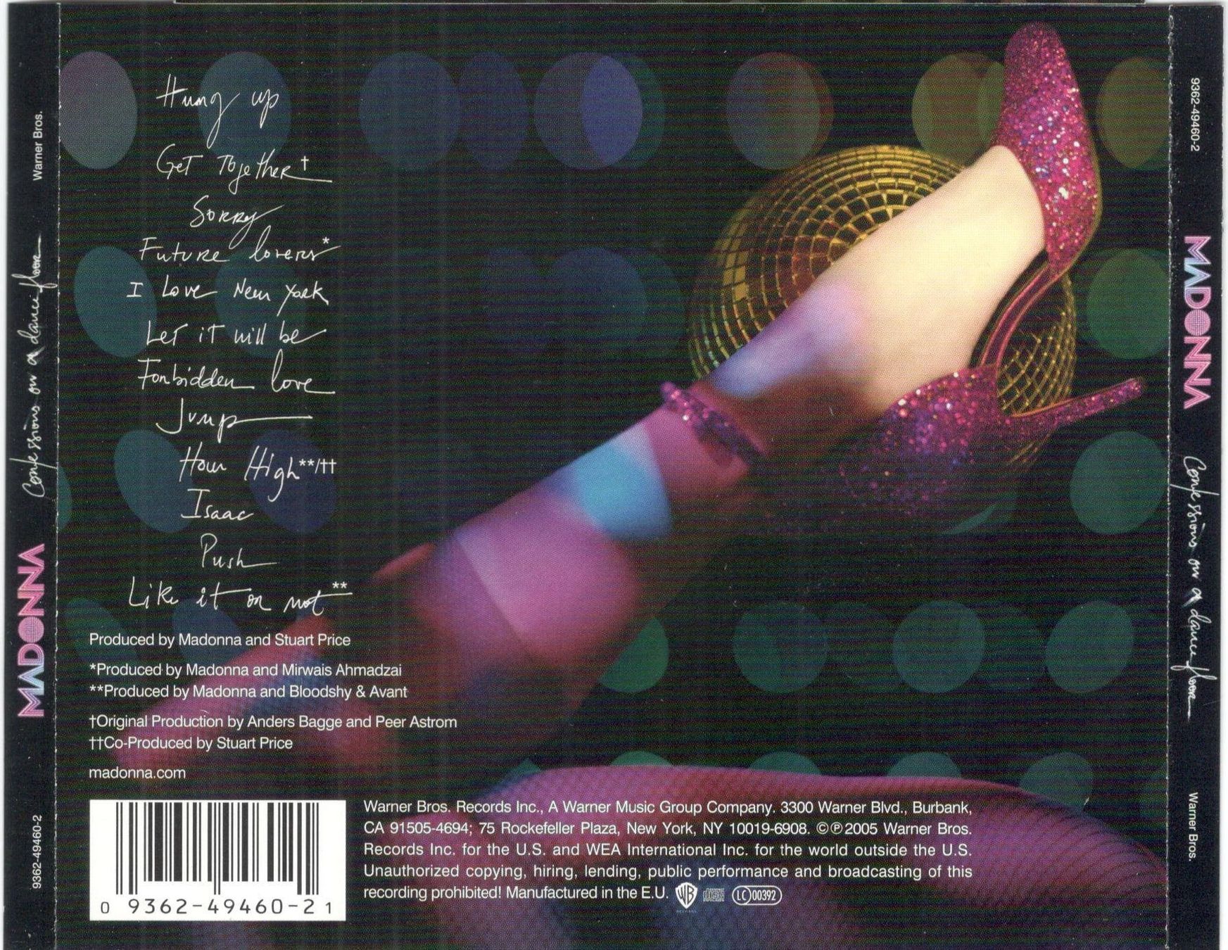 CD: Madonna CD Confessions On A Dance Floor – Usato da St. Margarethen TG venduto da ursk10 1