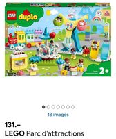 Lot de lego duplo Parc attraction 