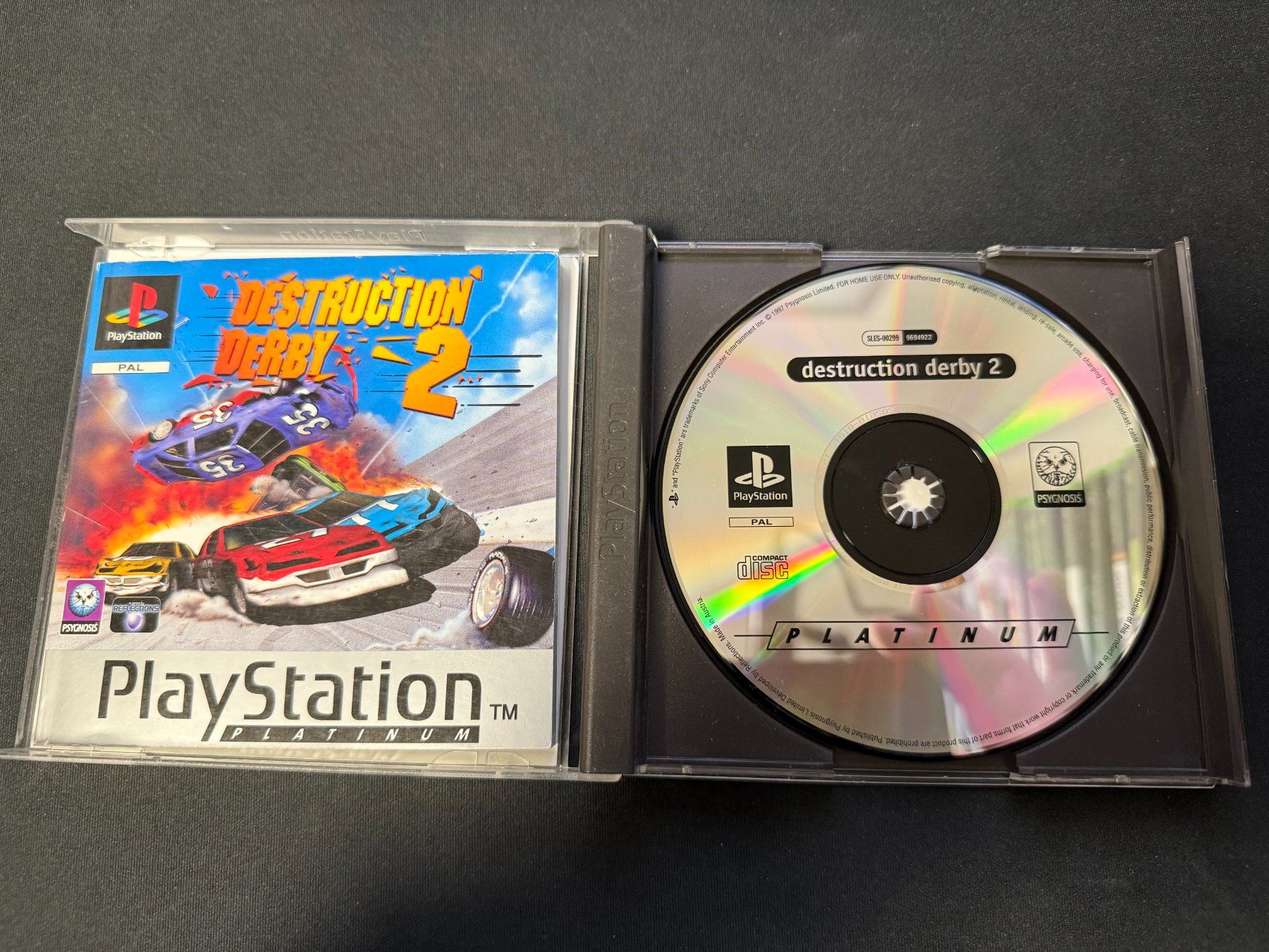Sony Giochi: Destruction Derby 2 - PS1 – Usato da Pont-de-la-Morge venduto da Darfal 1