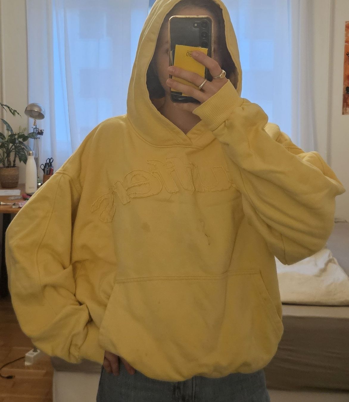 Scuffers Pullover & Sweatshirts: Scuffers Pullover mit Kapuze gelb (Grösse S)  – Gebraucht aus Zürich von jan_7sr2