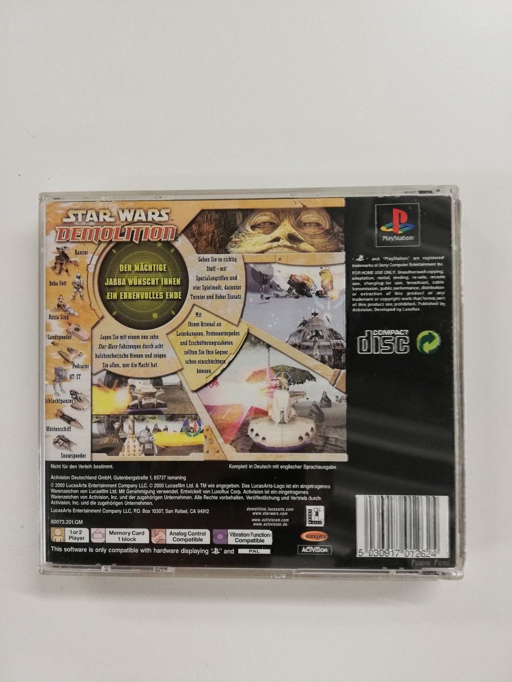 Sony Giochi: Star Wars Demolition / Sony PSX PS1 – Usato da St. Gallen venduto da zorro_dc 1