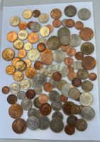 (581) 1 Lot Münzen England, 600 g