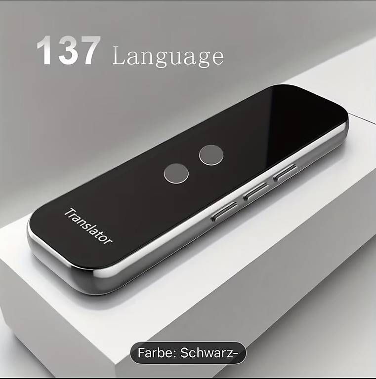 Registratori: Neuer Bluetooth Sprachübersetzer – Nuovo e nell'imballaggio originale da Altenrhein venduto da marcow313 4