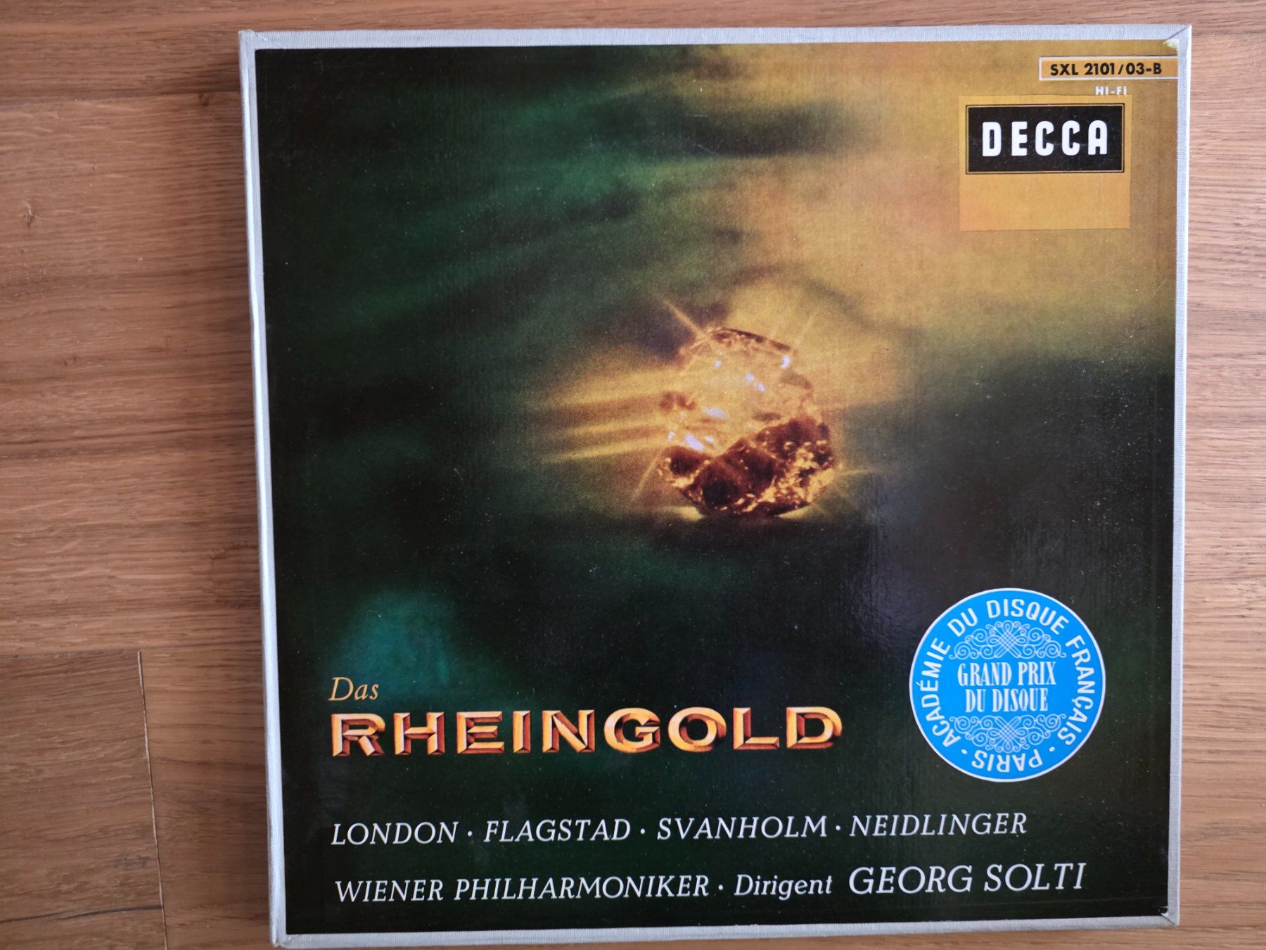Dischi in vinile: LP Box Klassik Das Rheingold Richard Wagner – Usato da Walterswil BE venduto da Lonitti