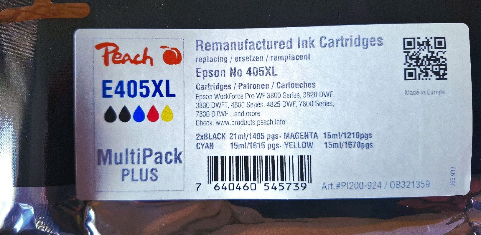 Epson Cartucce per stampanti & toner: Epson 405XL – Nuovo e nell'imballaggio originale da Biglen venduto da AAA-DING-DONG 2
