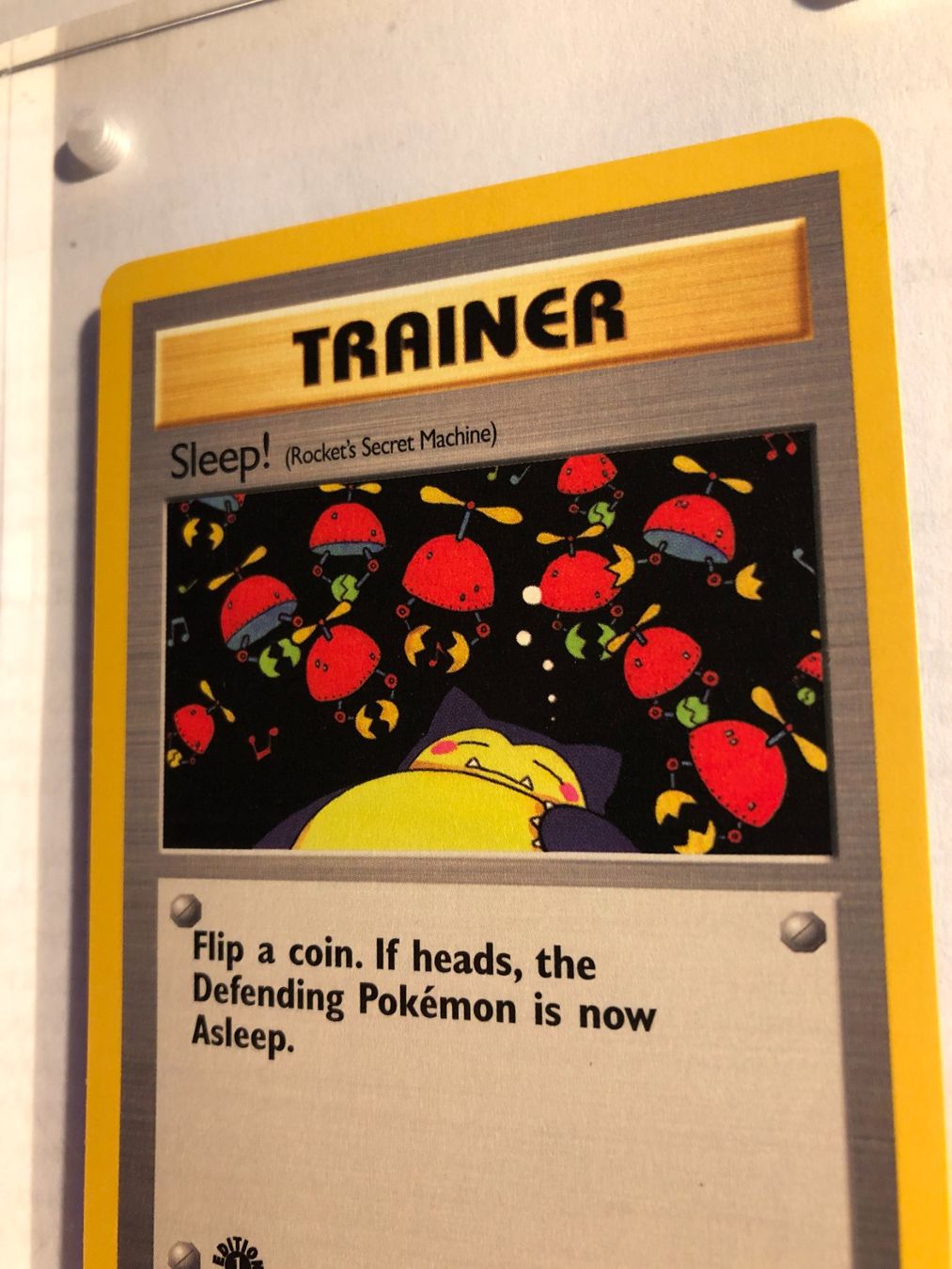 Carte collezionabili: Sleep! 1st Team Rocket - MINT - ab 1.- – Usato da Giubiasco venduto da dan_pr8b 3
