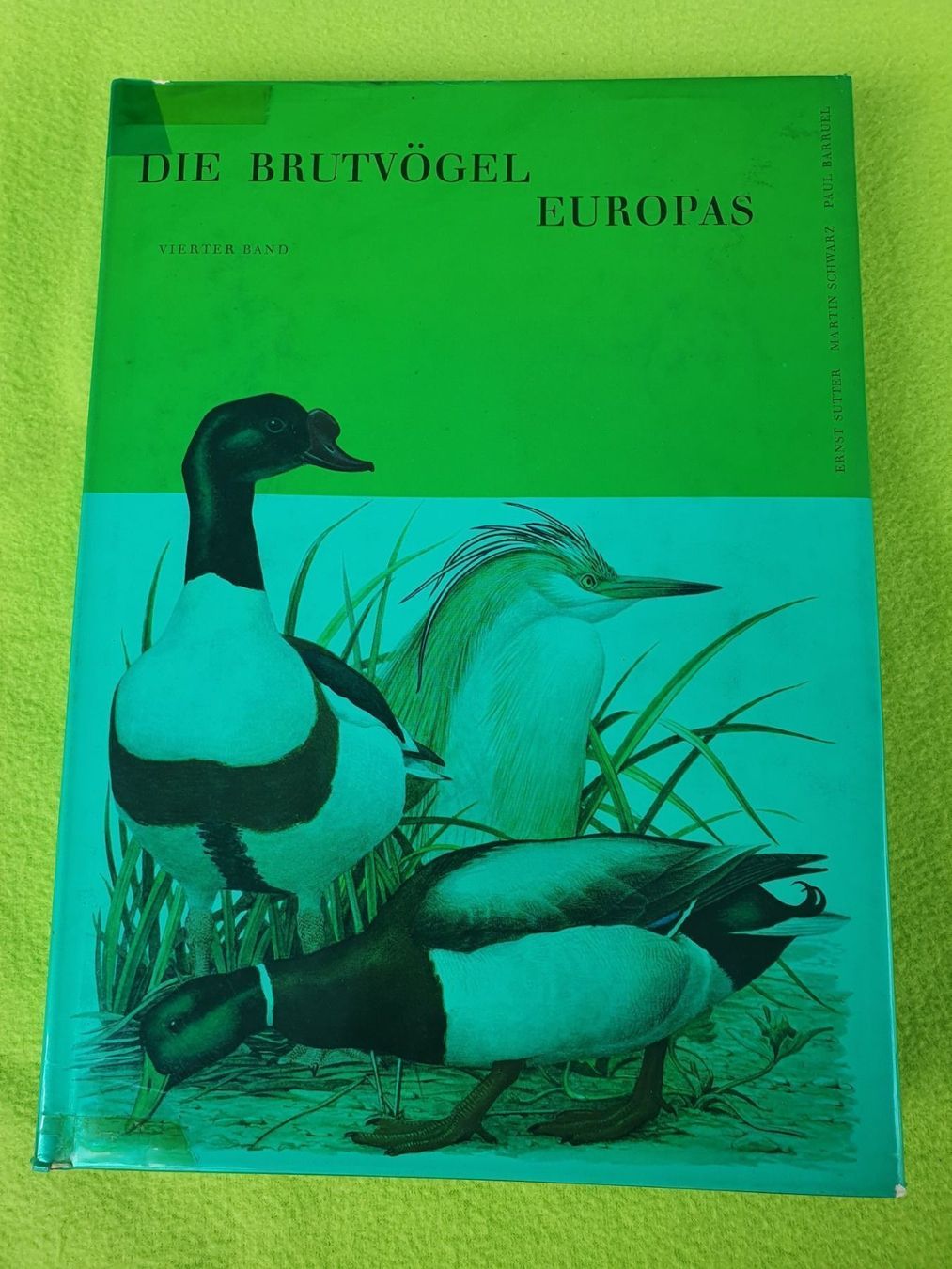 Libri: Die Brutvögle Europas,  Band IV – Usato da Steinhausen venduto da joseph-sen