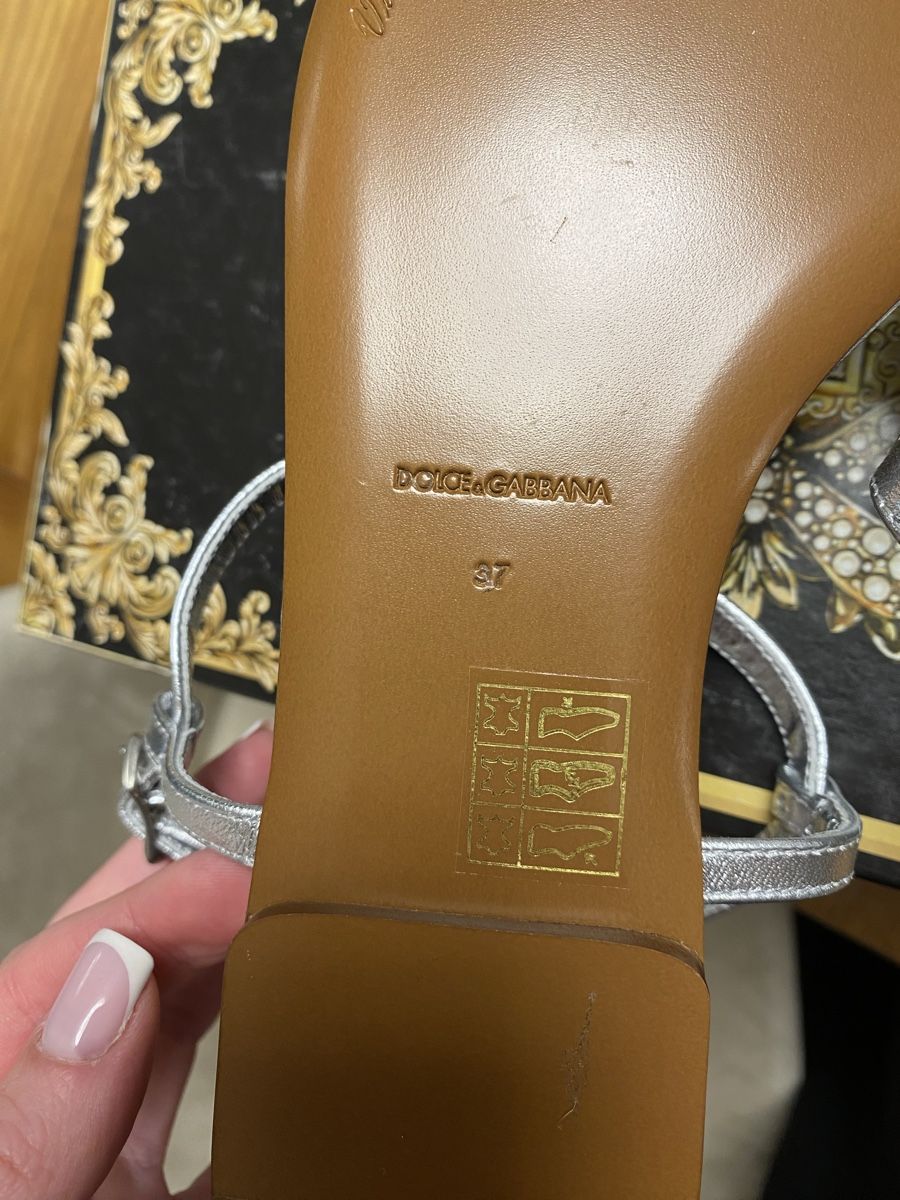 Dolce & Gabbana Scarpe da donna: Dolce Gabbana sandals neu – Nuovo e nell'imballaggio originale da Kilchberg ZH venduto da cruella 4