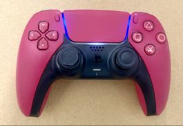 PS5 DualSense Controller rot/schwarz gebraucht