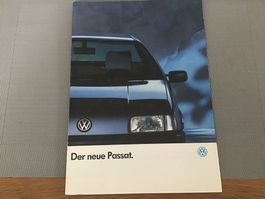 VW Passat Limousine Verkaufsprospekt 28 Seiten Februar 1988