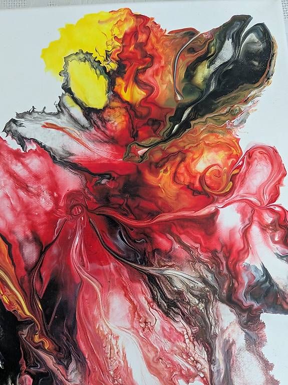 Tableaux: Abstrakte Acrylmalerei – Neuf avec emballage d'origine à Dietikon par Ogaga 2