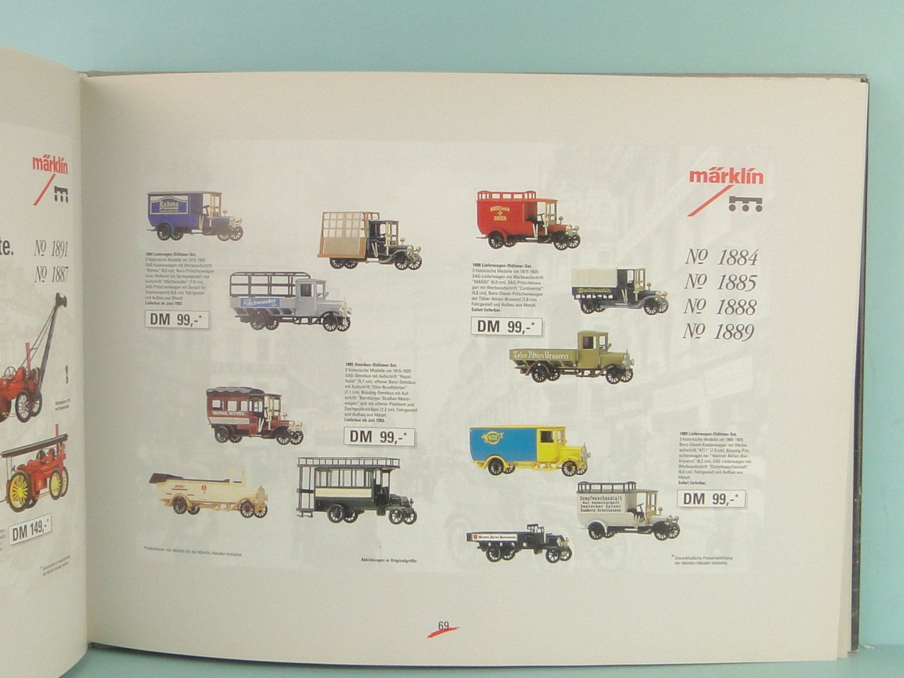 Märklin Documenti: Märklin Dokumentation 90 bis 94 – Usato da Bülach venduto da cann11 3