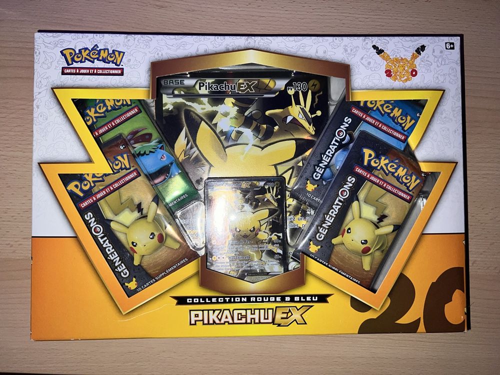 Coffret Rentrée des Classes 2016 - Pikachu Ex