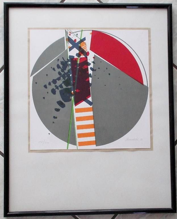 Grafica & Litografie: 4 Lithographies – Usato da Fontaines venduto da patrizi01